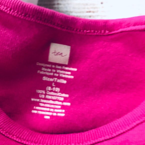 Girls sz8 Ruffle legging + Tea Collection tee - Picture 3 of 5